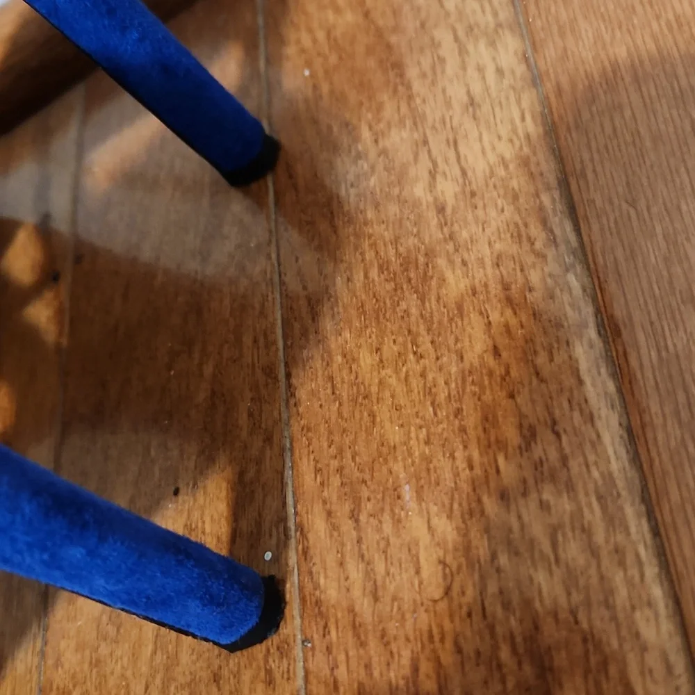 Vince Camuto Royal Blue Suede Heels - Picture 9 of 11